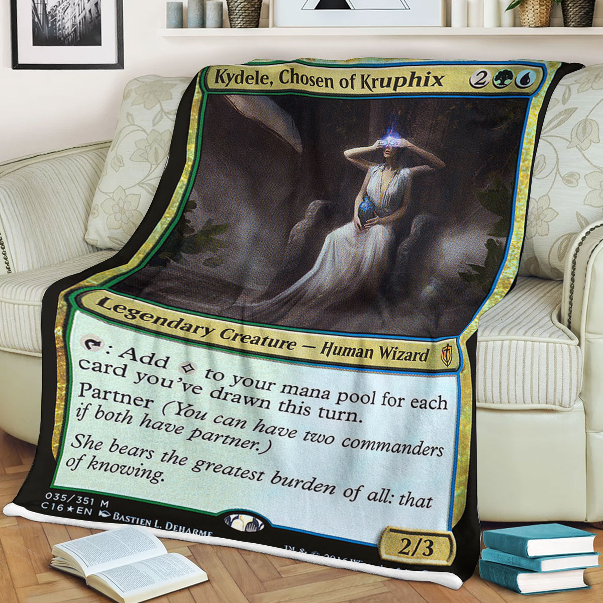 Magic The Gathering Kydele Chosenof Kruphix Sherpa Blanket