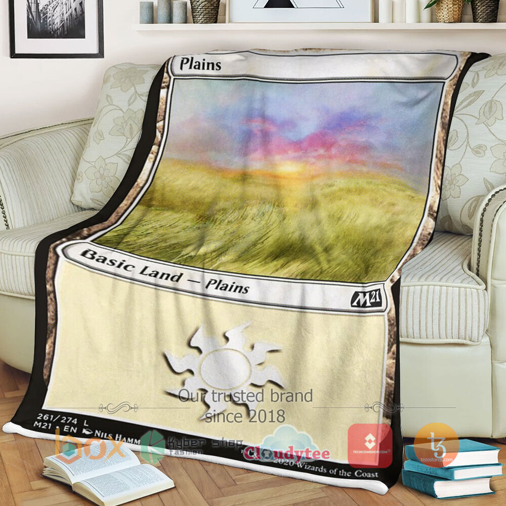 Magic The Gathering M21 261 Plains Blanket