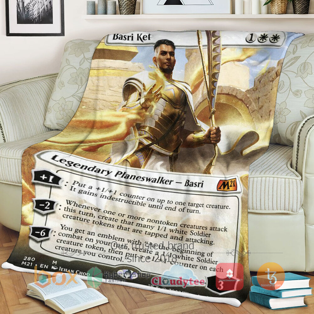 Magic The Gathering M21 280 Basri Ket Blanket 3 Magic The Gathering M21 280 Basri Ket Blanket