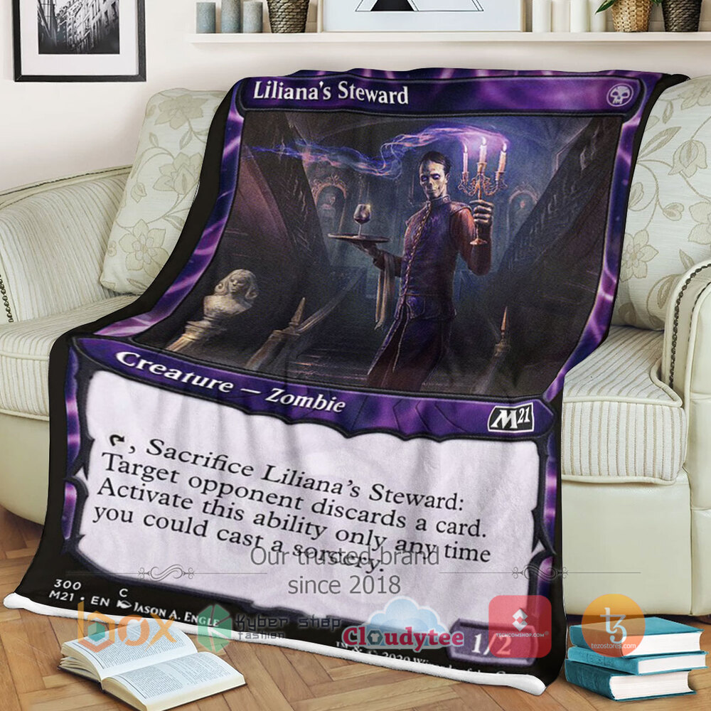 Magic The Gathering M21 300 Liliana S Steward Blanket