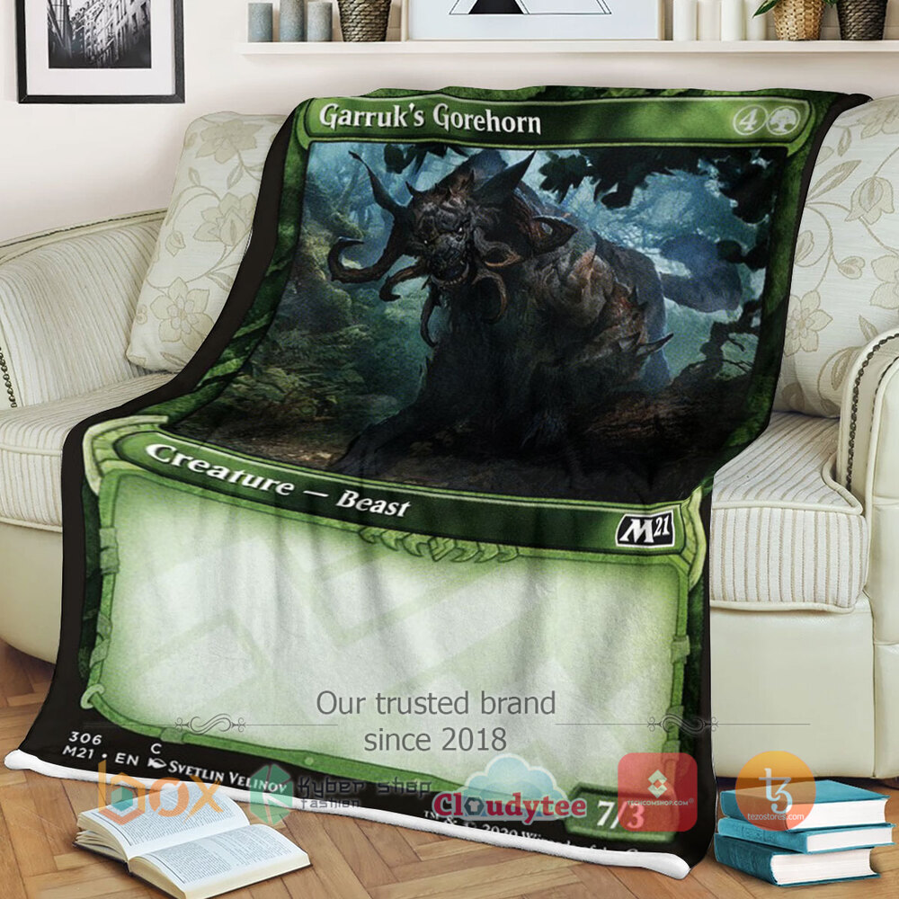 Magic The Gathering M21 306 Garruk S Gorehorn Blanket
