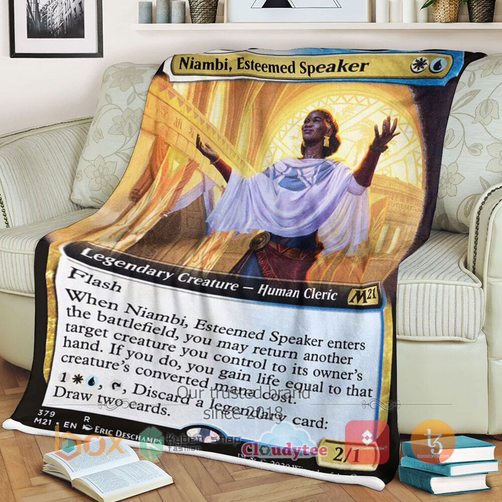 Magic The Gathering M21 379 Niambi Esteemed Speaker Blanket