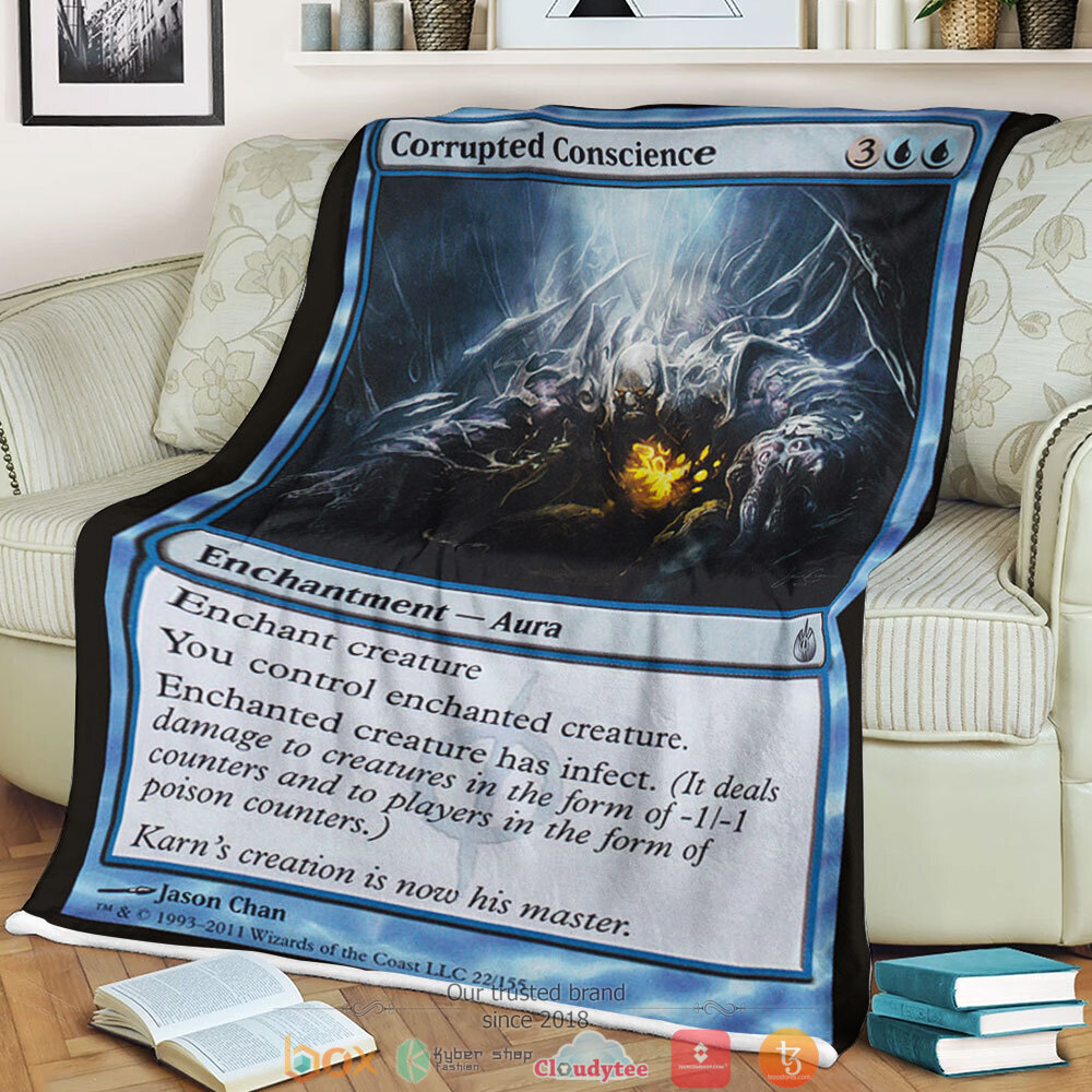 Magic The Gathering Mbs 22 Corrupted Conscience Blanket