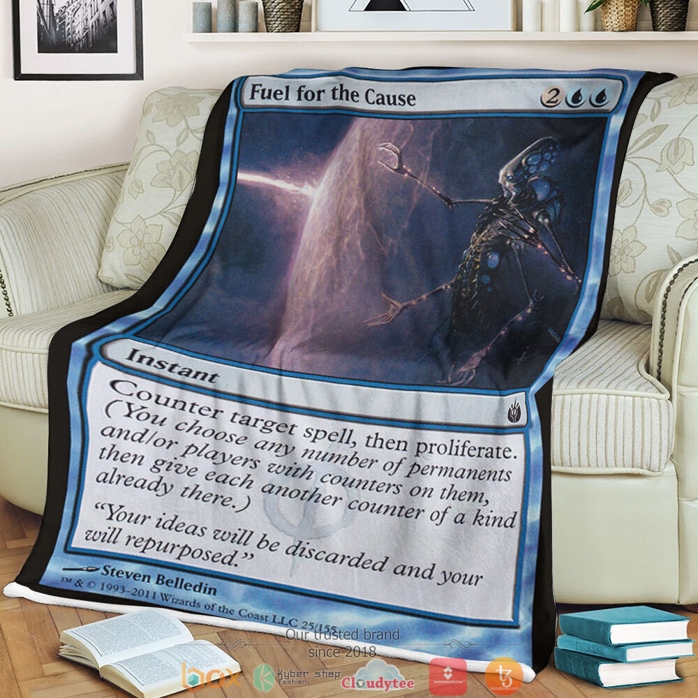 Magic The Gathering Mbs 25 Fuel For The Cause Blanket