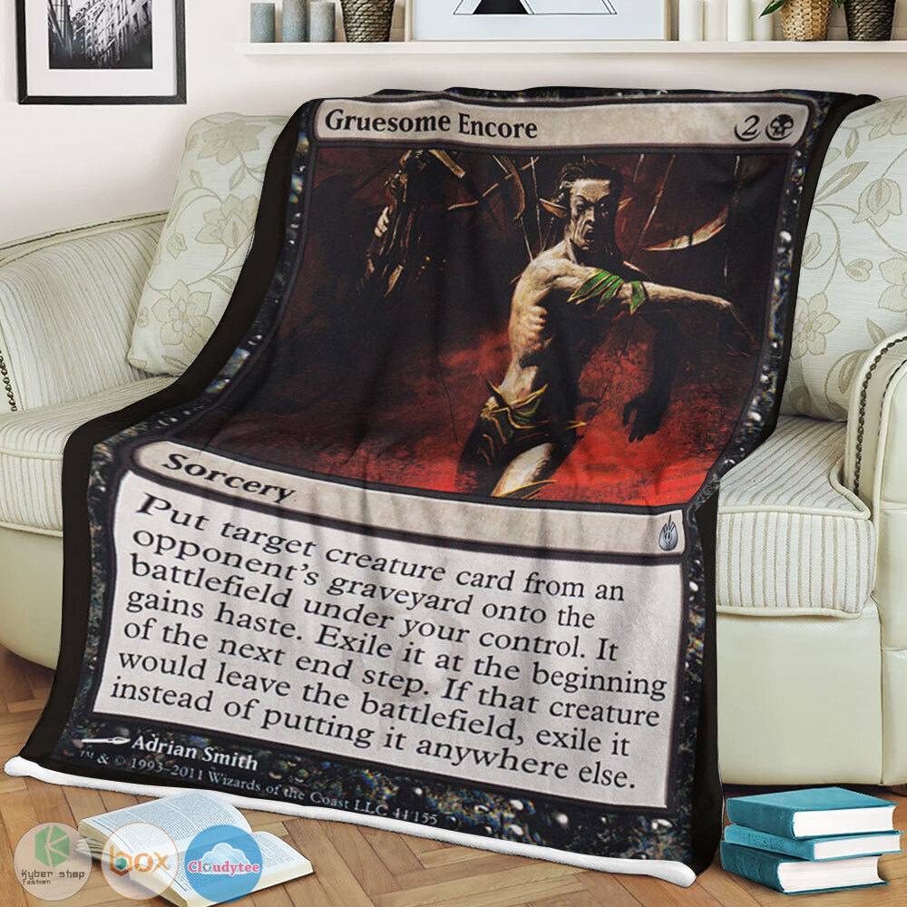 Magic The Gathering Mbs 44 Gruesome Encore Blanket
