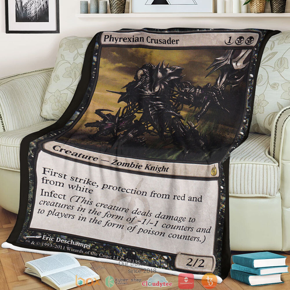 Magic The Gathering Mbs 50 Phyrexian Crusader Blanket