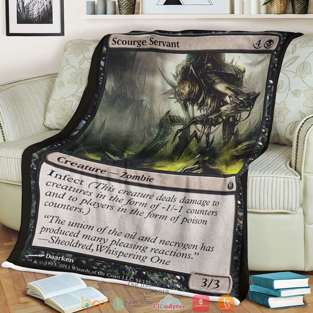 Magic The Gathering Mbs 54 Scourge Servant Blanket