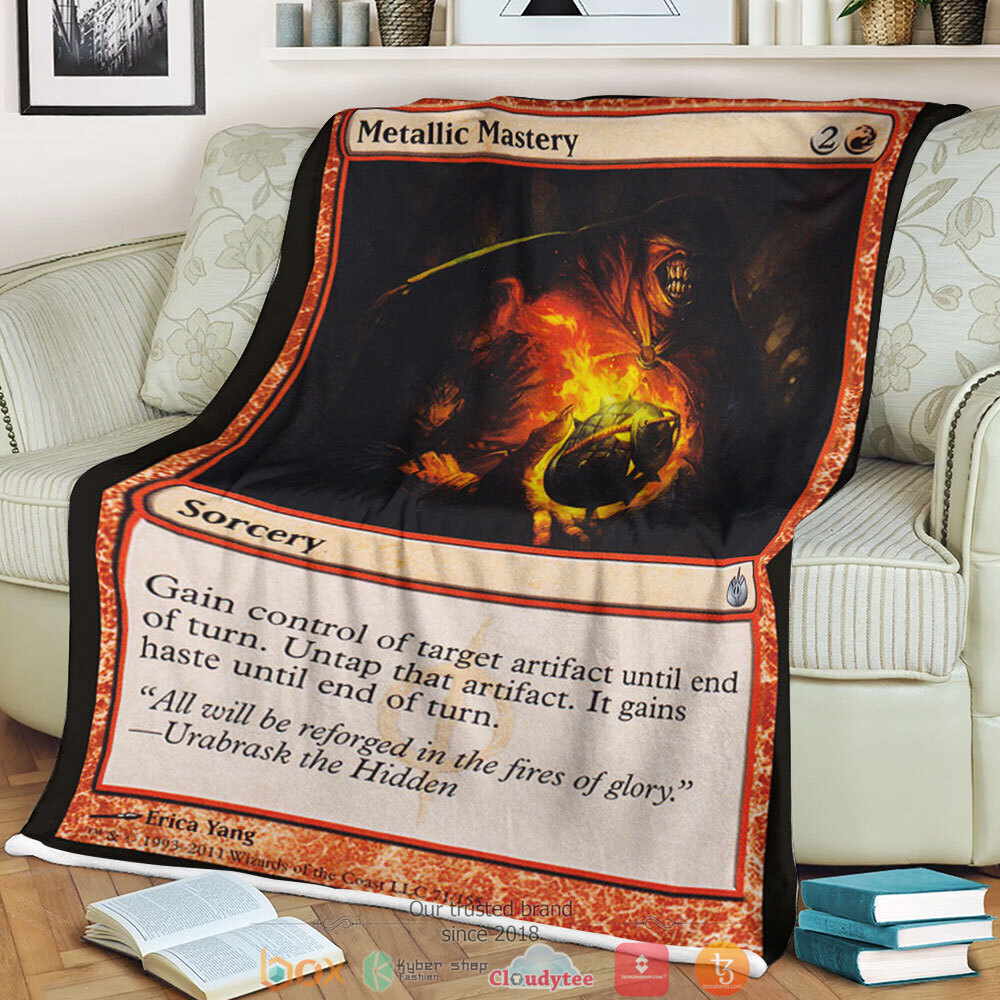 Magic The Gathering Mbs 71 Metallic Mastery Blanket