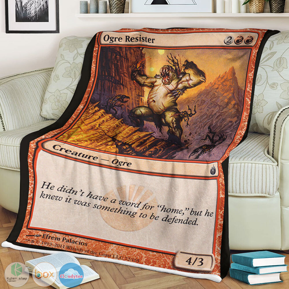 Magic The Gathering Mbs 72 Ogre Resister Blanket