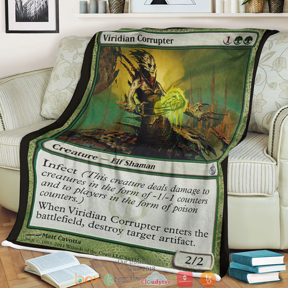 Magic The Gathering Mbs 94 Viridian Corrupter Blanket