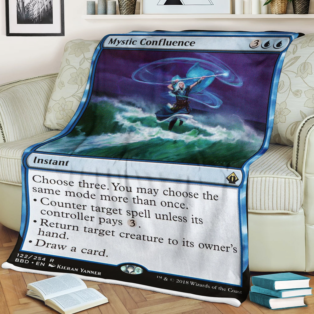 Magic The Gathering Mystic Confluence Blanket