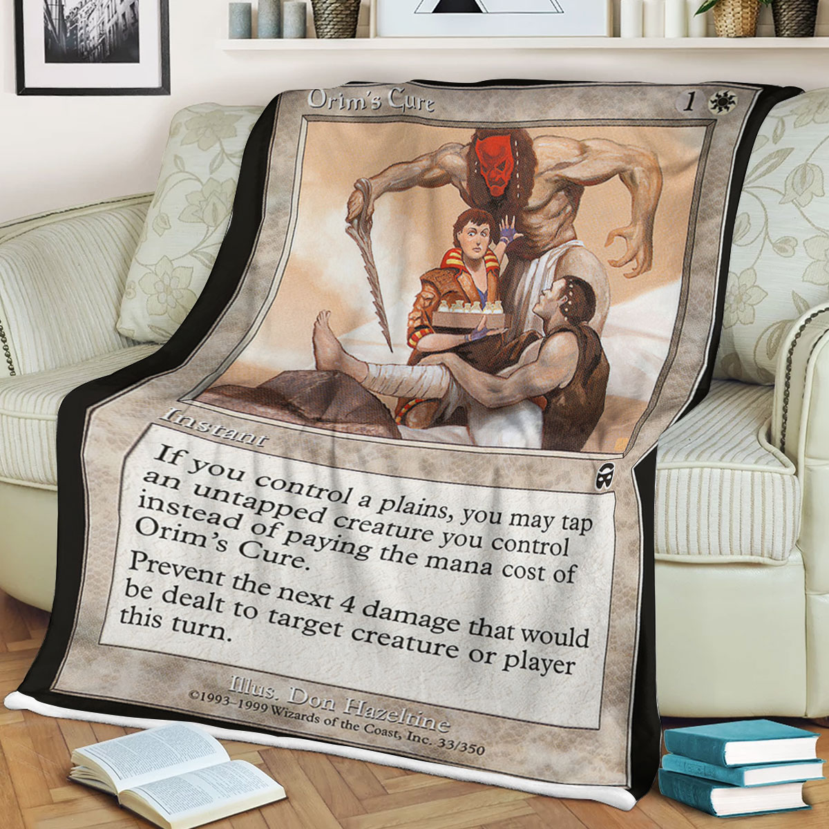 Magic The Gathering Orims Cure Sherpa Blanket