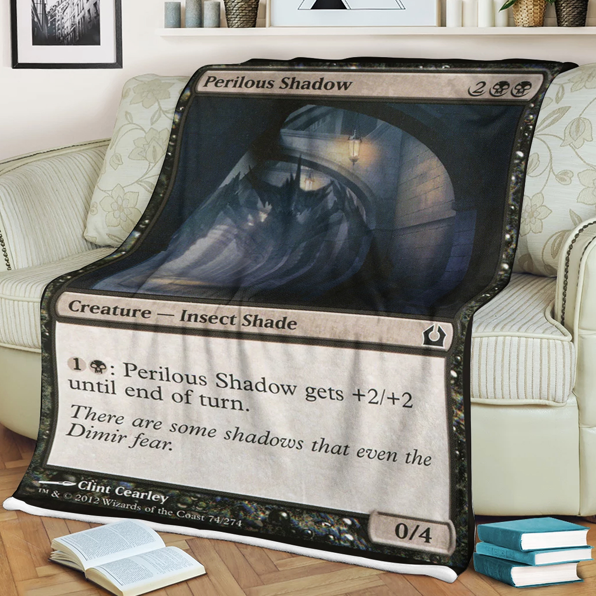 Magic The Gathering Perilous Shadow Blanket