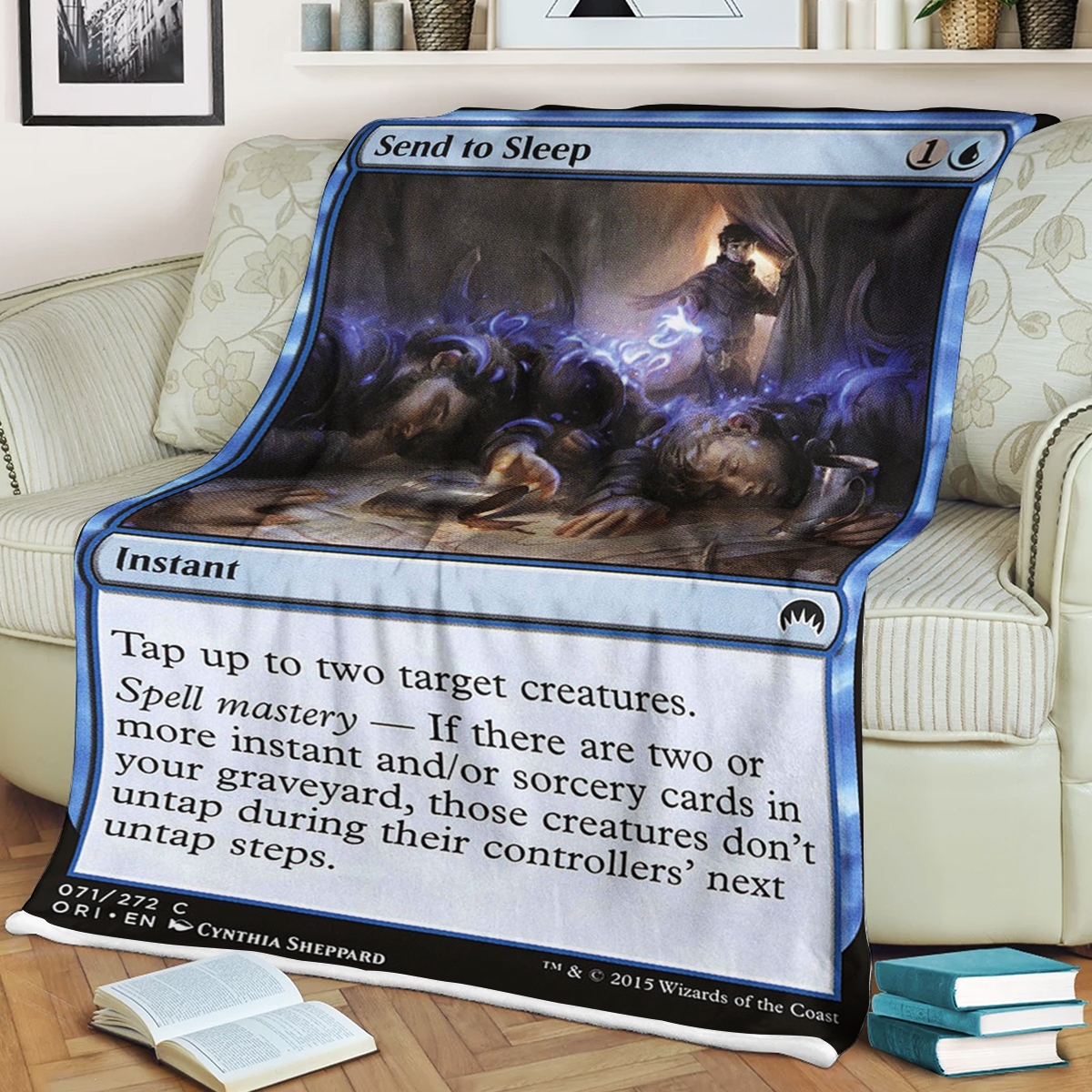 Magic The Gathering Send To Sleep Blanket