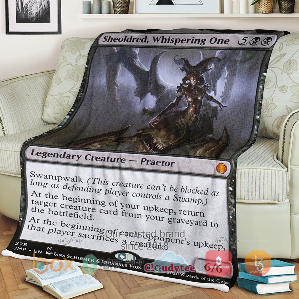 Magic The Gathering Sheoldred Whispering One Blanket