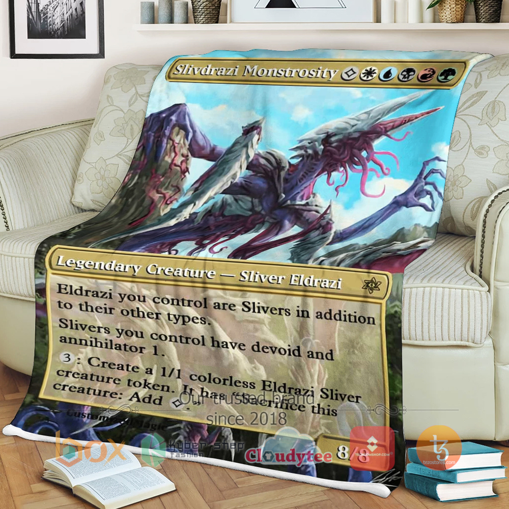 Magic The Gathering Slivdrazi Monstrosity Blanket