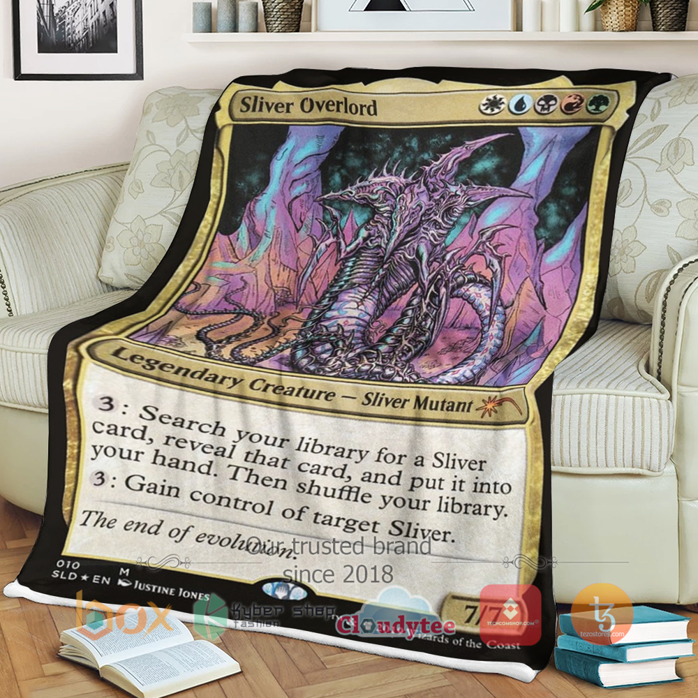 Magic The Gathering Sliver Overlord Blanket