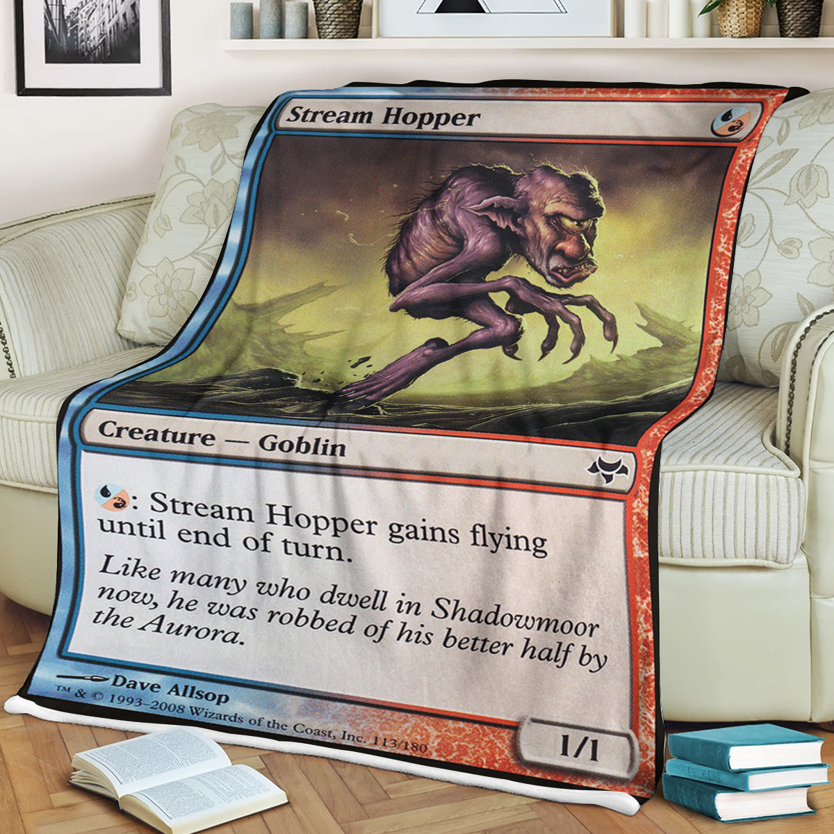 Magic The Gathering Stream Hopper Blanket