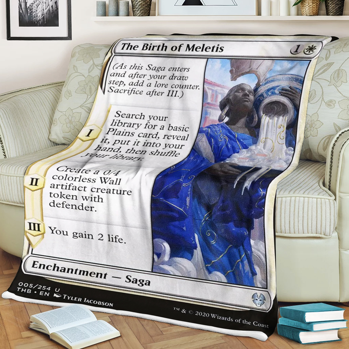Magic The Gathering The Birth Of Meletis Blanket 2 Magic The Gathering The Birth Of Meletis Blanket