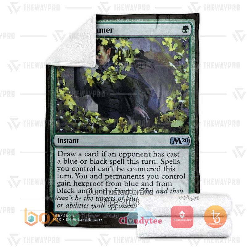 Magic The Gathering Veil of Summer Blanket 3 Magic The Gathering Veil of Summer Blanket 1 2