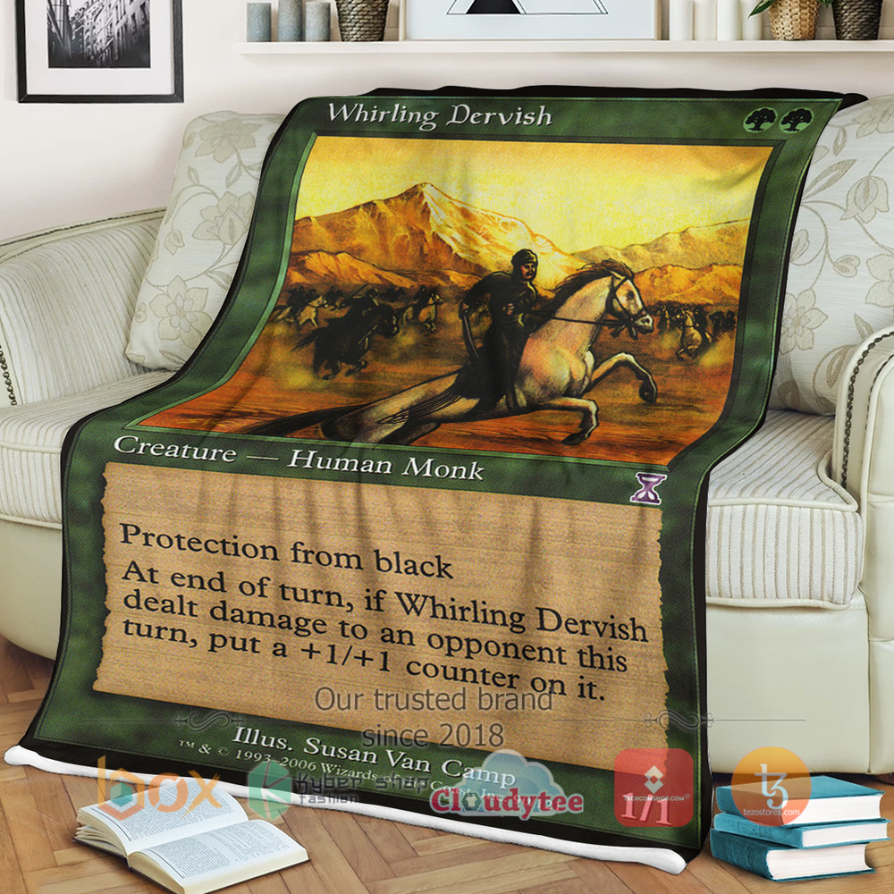 Magic The Gathering Whirling Dervish Blanket