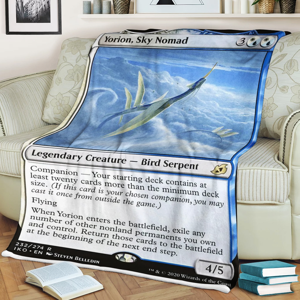 Magic The Gathering Yorion Sky Nomad Blanket