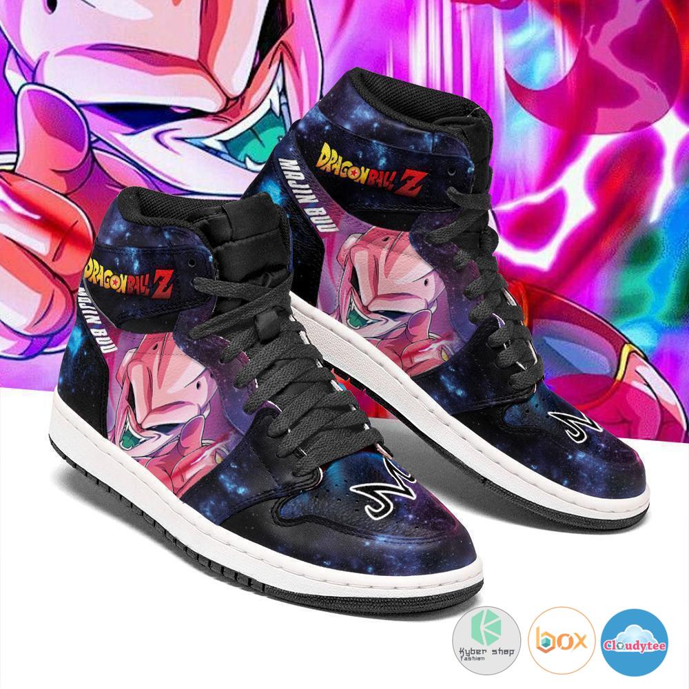 Majin Buu Galaxy Air Jordan High Top Shoes 2 Majin Buu Galaxy Air Jordan High Top Shoes 1