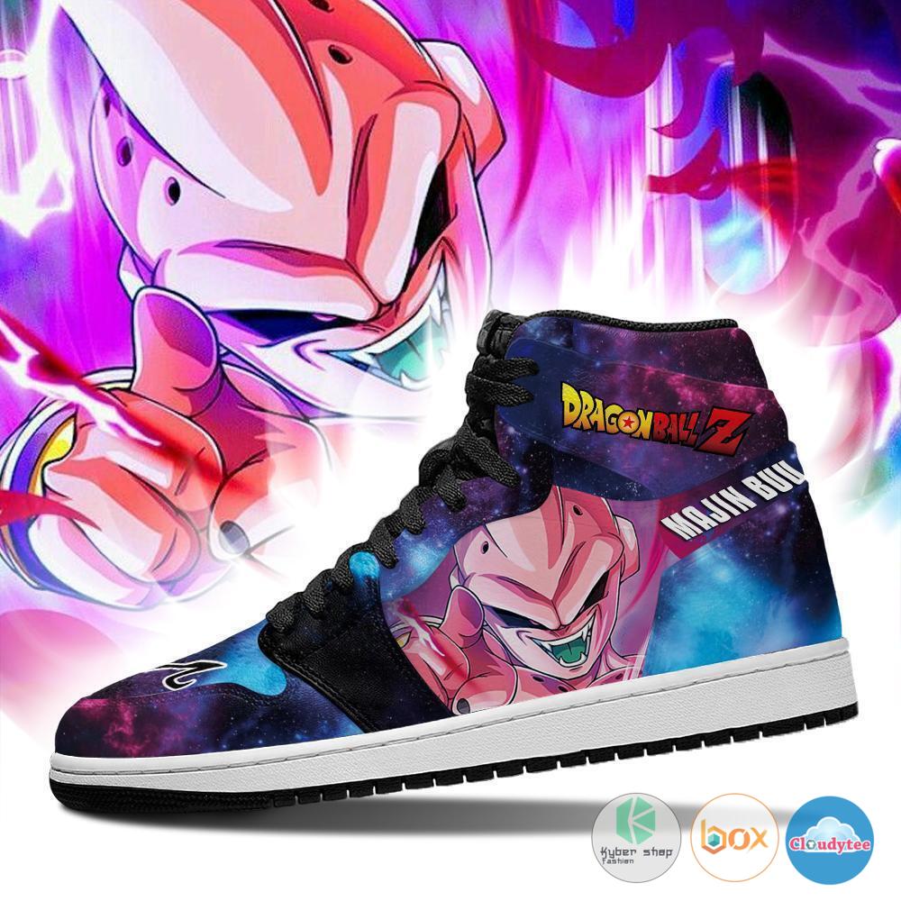 Majin Buu Galaxy Air Jordan High Top Shoes 3 Majin Buu Galaxy Air Jordan High Top Shoes 1 2