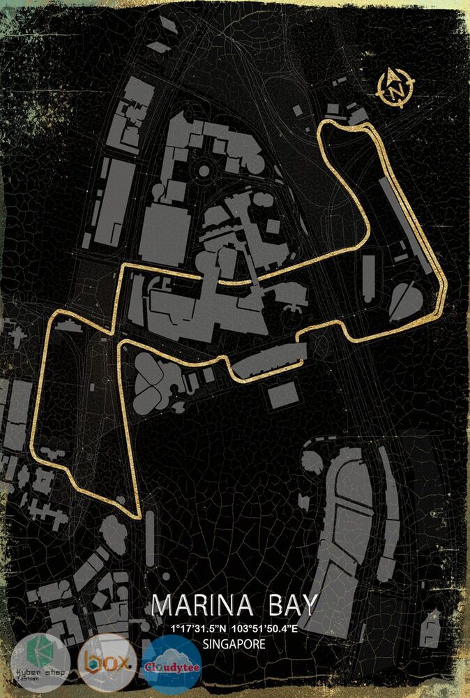 Marina Bay Singapore Circuit rectangle rug 6 Marina Bay Singapore Circuit rug 1 2 3 4 5
