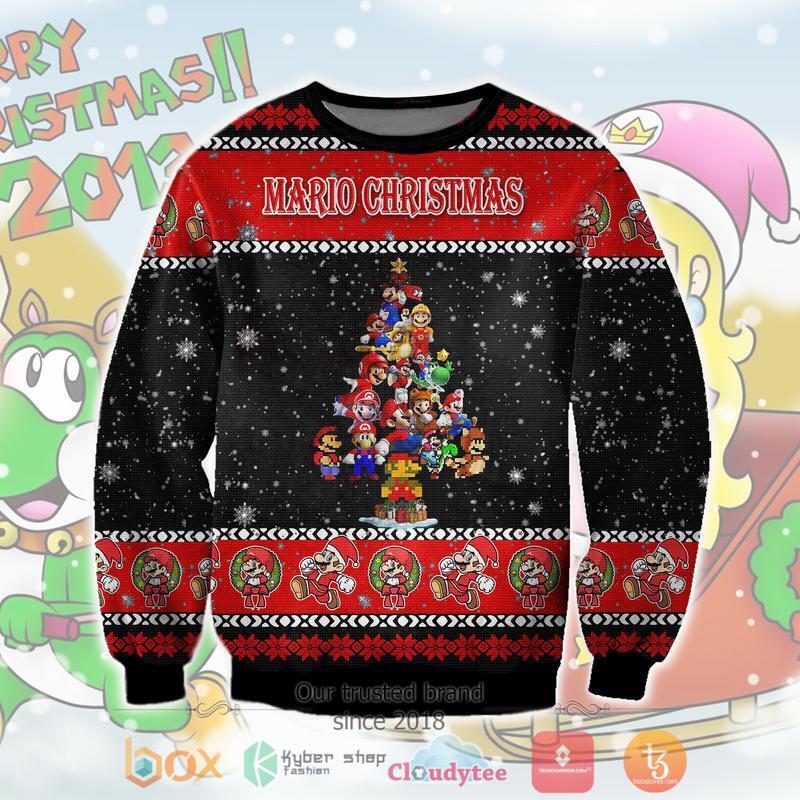 Mario Game Christmas Sweater