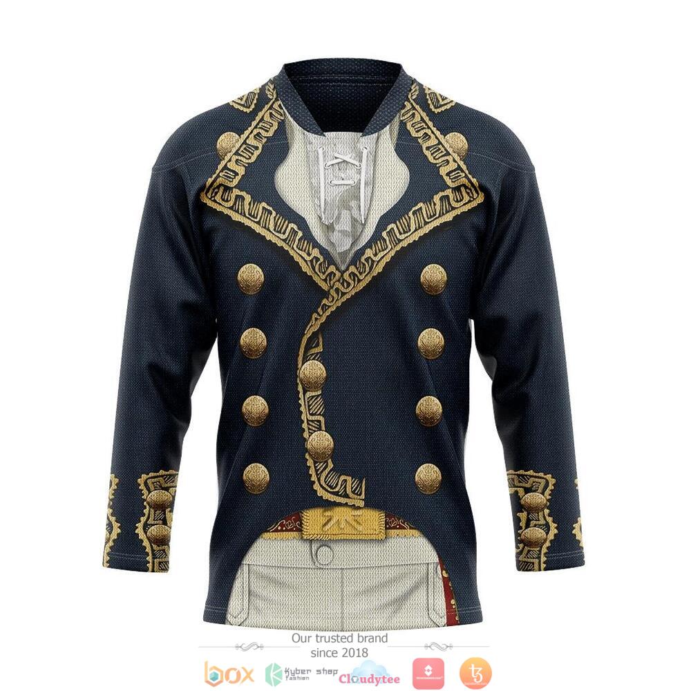 BEST Marquis de Lafayette hockey jersey 7 Marquis de Lafayette hockey jersey