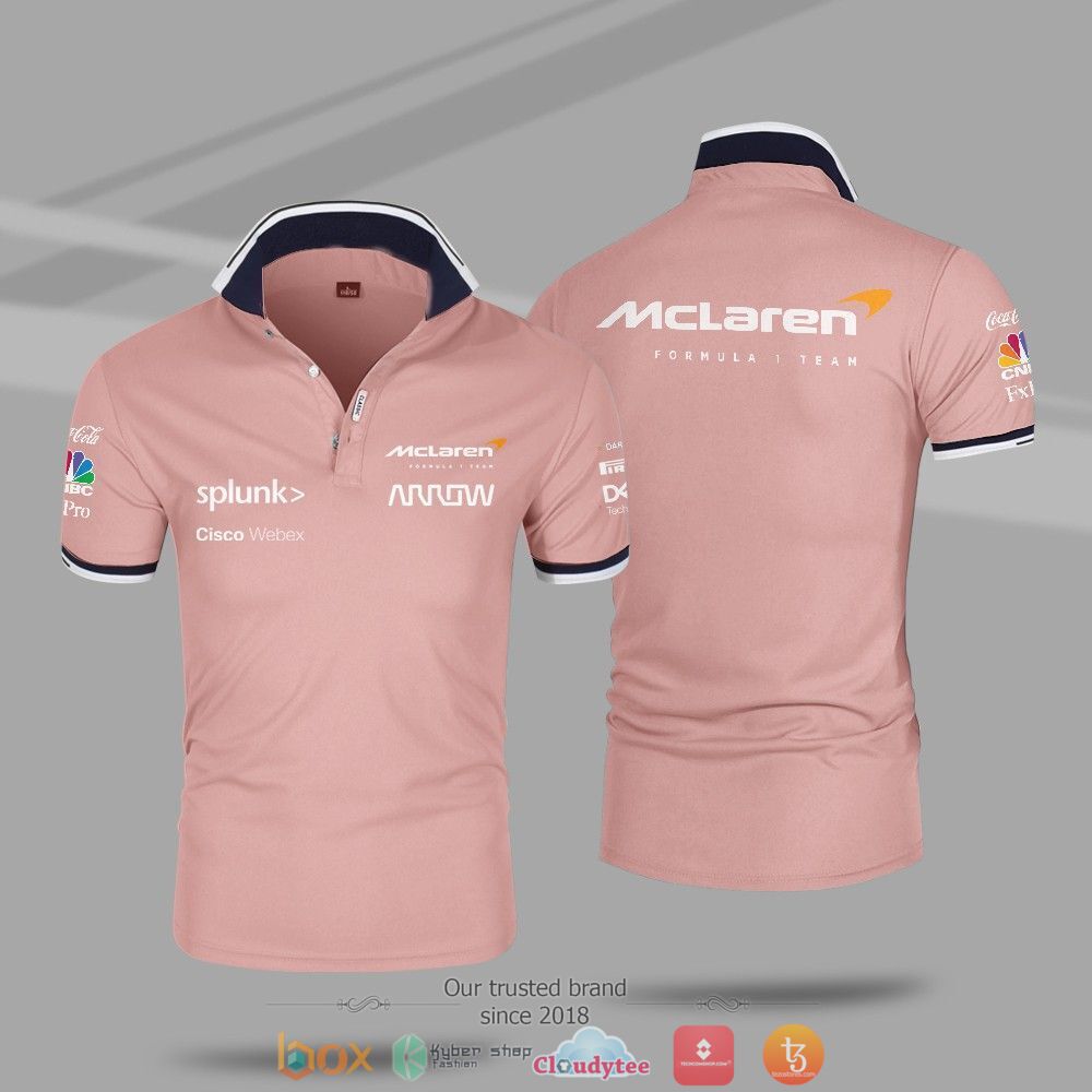 Racing F1 McLaren Formula team Polo shirt 7 McLaren Formula team Polo shirt 1 2 3 4 5 6