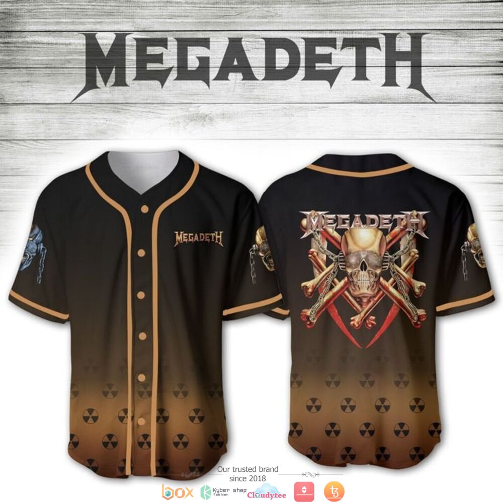 Megadeth band Baseball Jersey