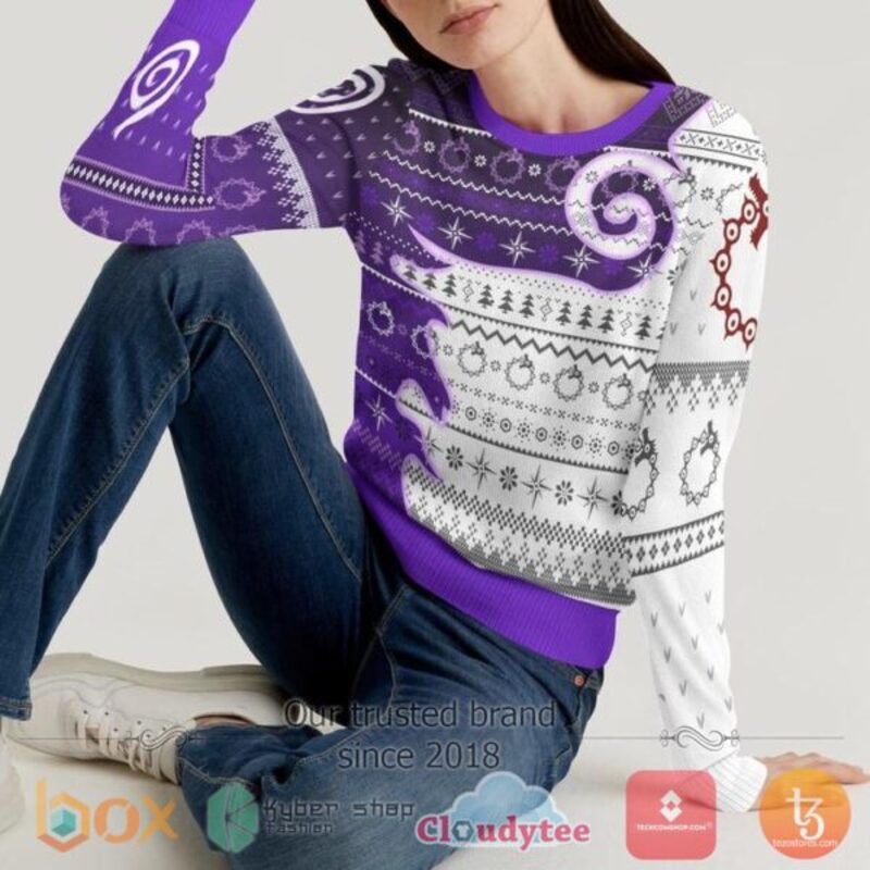 BEST Meliodas Demon Mark Xmas Sweater 6 Meliodas Demon Mark Sweater Xmas 1 2 3 4 5