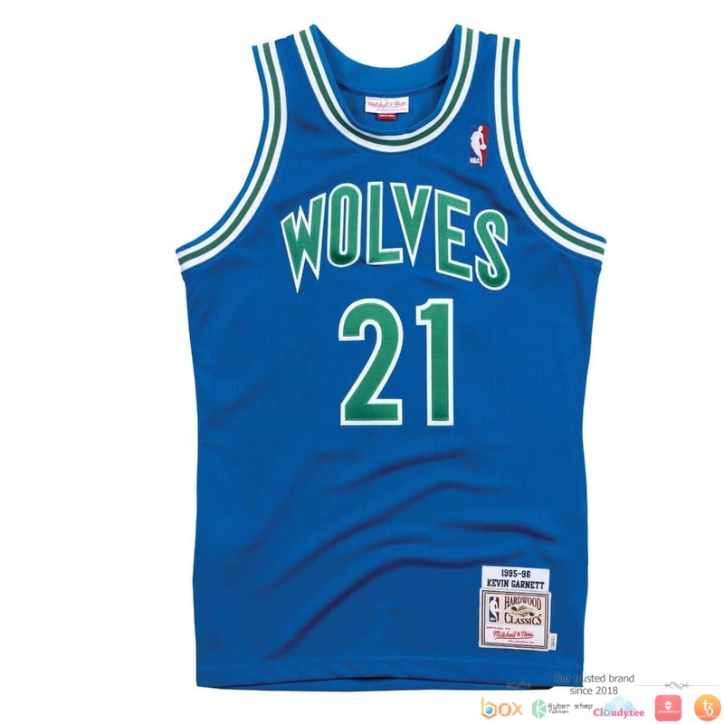 Minnesota Timberwolves 1995-1996 Kevin Garnett 21 Basketball Jersey 2 Minnesota Timberwolves 1995 1996 Kevin Garnett 21 NBA Basketball Jersey 1