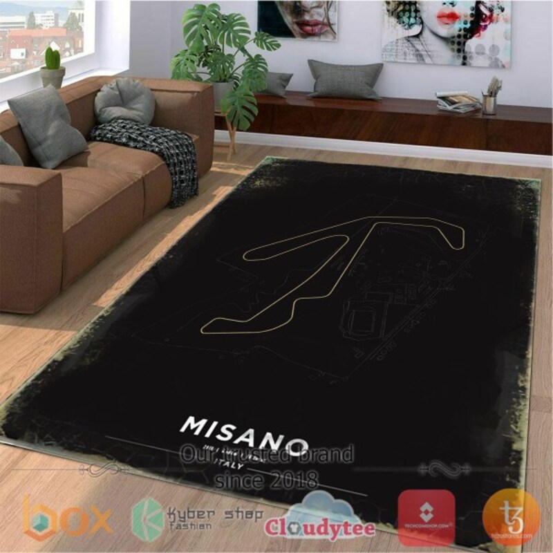 Misano Italy Map Rug