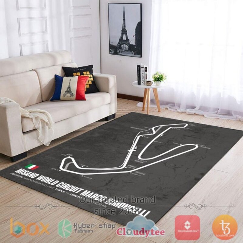 BEST Misano World Circuit Marco Simoncelli Rugs 5 Misano World Circuit Marco Simoncelli Rug 1 2 3 4