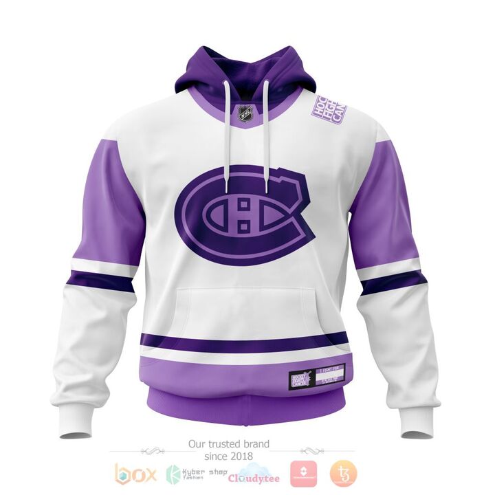 BEST Montreal Canadiens Fight Cancer Personalized All Over Print 3D Hoodie, Zip Hoodie 7 Montreal Canadiens Fight Cancer Personalized 3D Hoodie Zip Hoodie