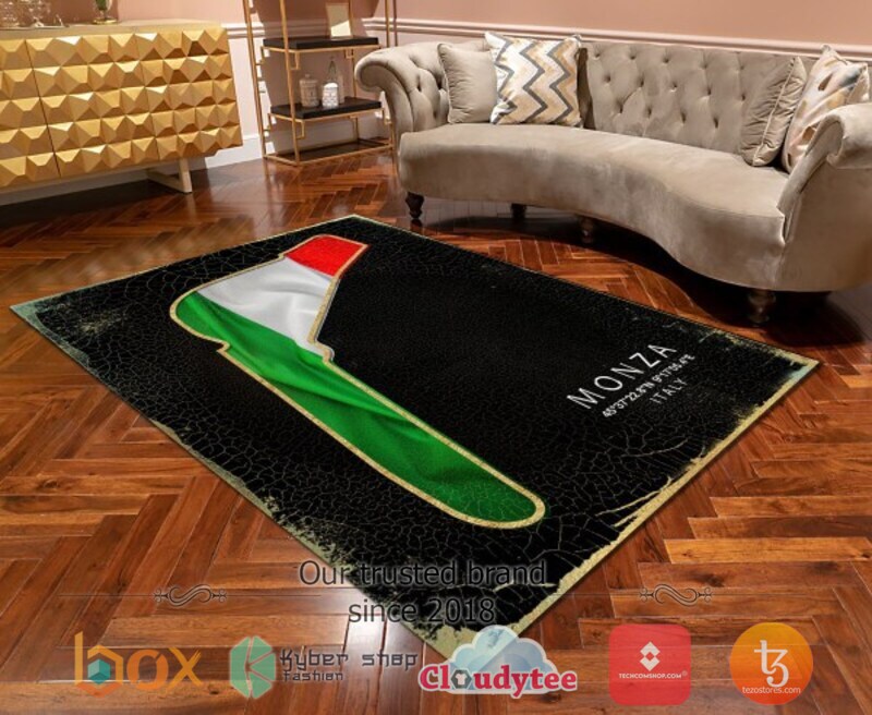 Monza Italia 3D Full Printed Rug 4 Monza Italia 3D Full Printed Rug 1 2 3