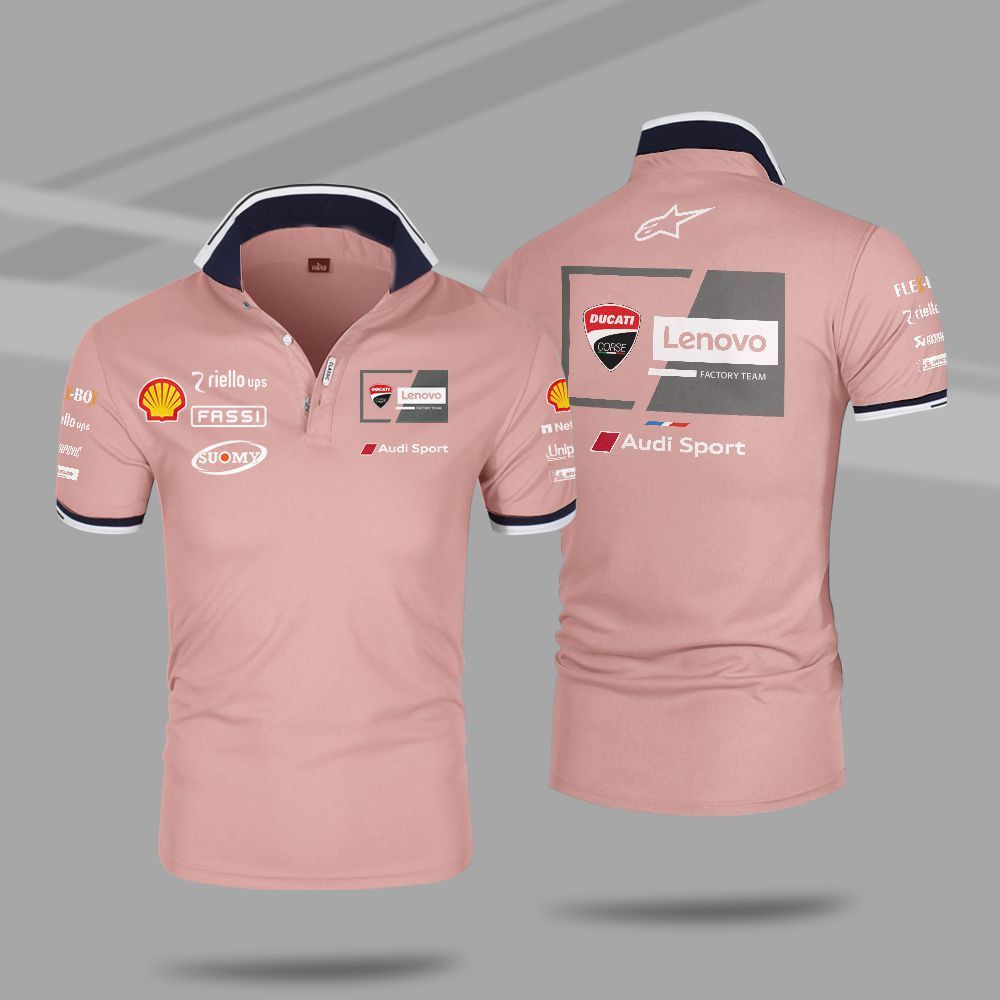 MotoGP Ducati Lenovo Team Audi Sport Polo Shirt 7 MotoGP Ducati Lenovo Team Audi Sport Polo Shirt 1 2 3 4 5 6