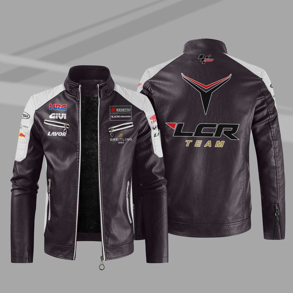 MotoGP Lcr Honda Team Block Leather Jacket 1 2 3 4 5 6