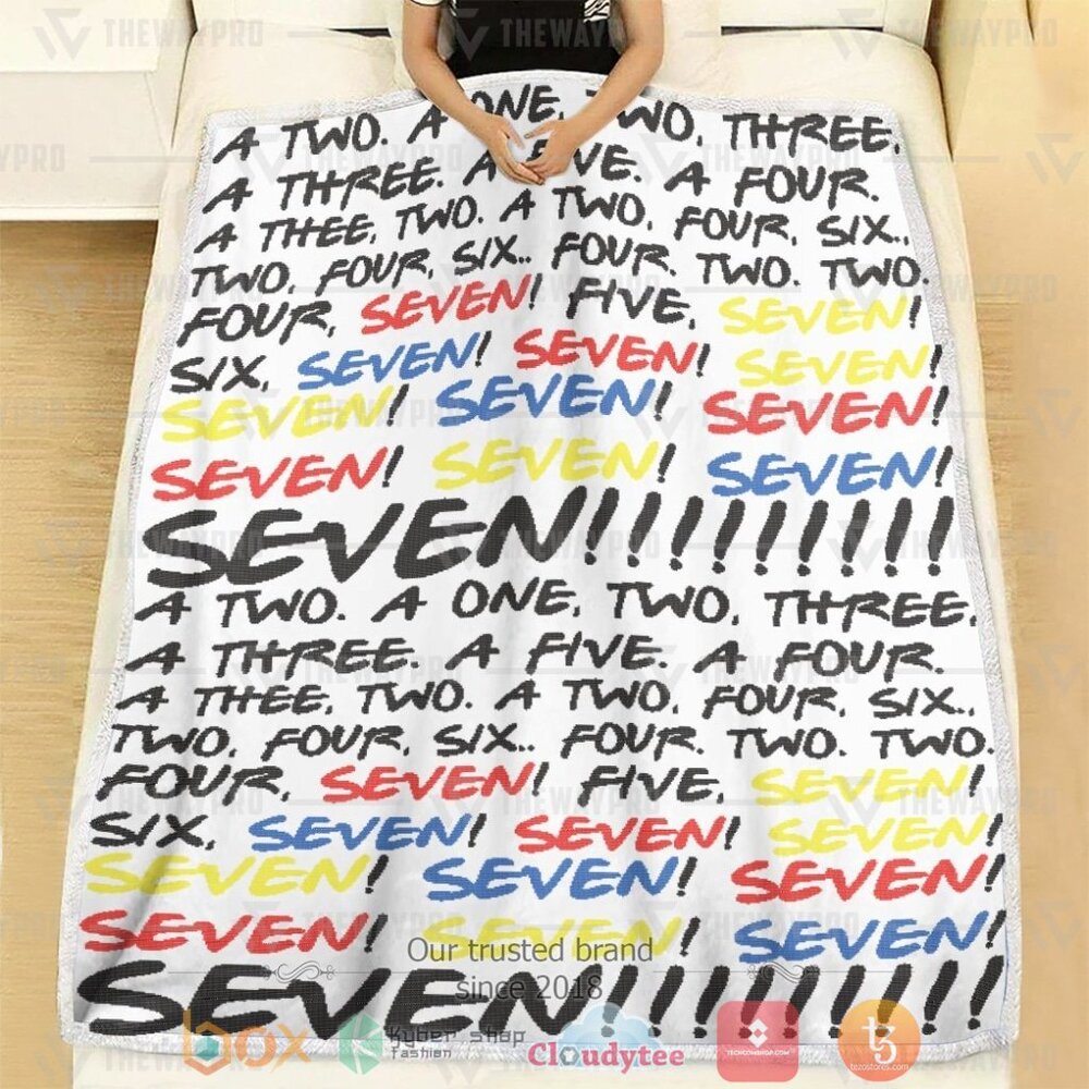 HOT Movie Friends Monica Soft Blanket 2 Movie Friends Monica Custom Soft Blanket 1