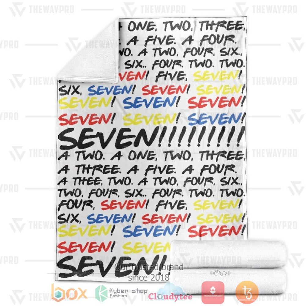 HOT Movie Friends Monica Soft Blanket 3 Movie Friends Monica Custom Soft Blanket 1 2
