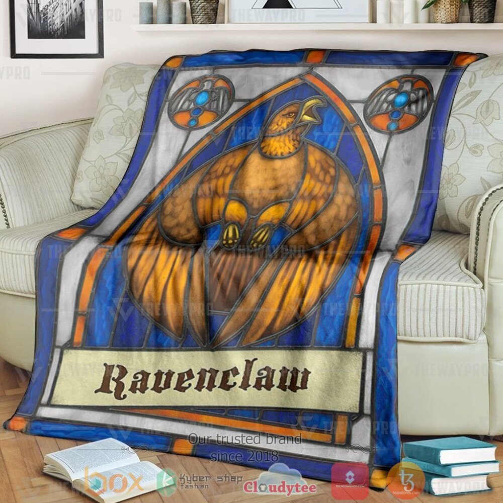 HOT Movie HP R-House Stained Glass Soft Blanket 7 Movie HP R House Stained Glass Custom Soft Blanket