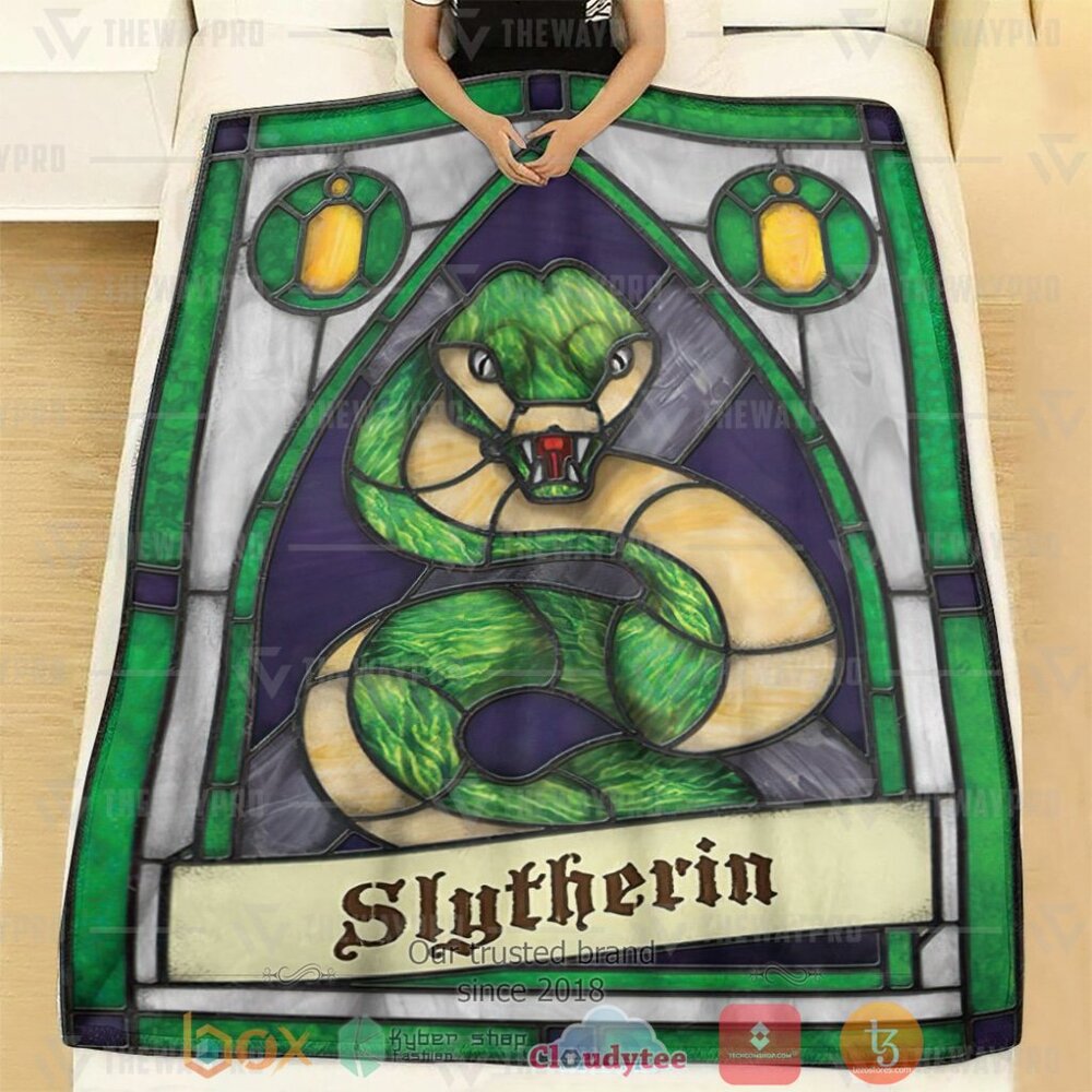HOT Movie HP S-House Stained Glass Soft Blanket 2 Movie HP S House Stained Glass Custom Soft Blanket 1