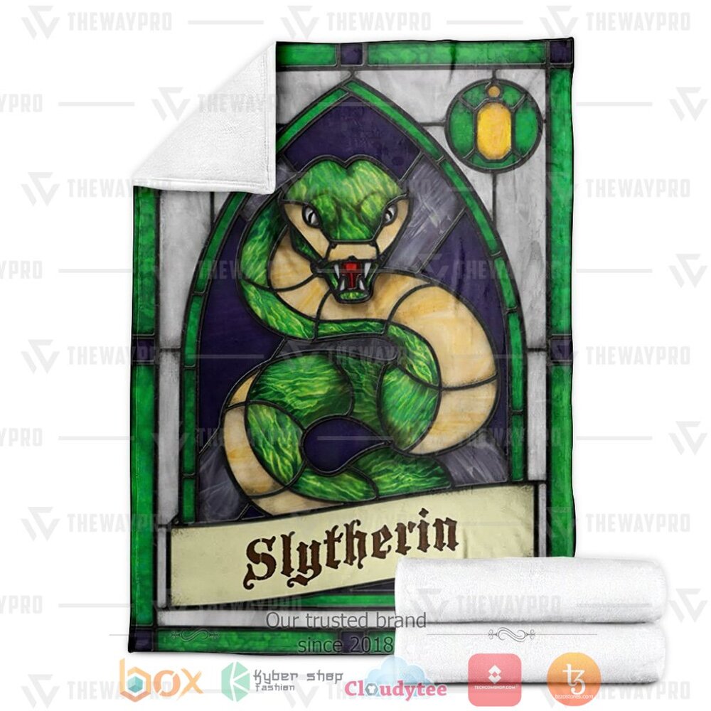 HOT Movie HP S-House Stained Glass Soft Blanket 3 Movie HP S House Stained Glass Custom Soft Blanket 1 2
