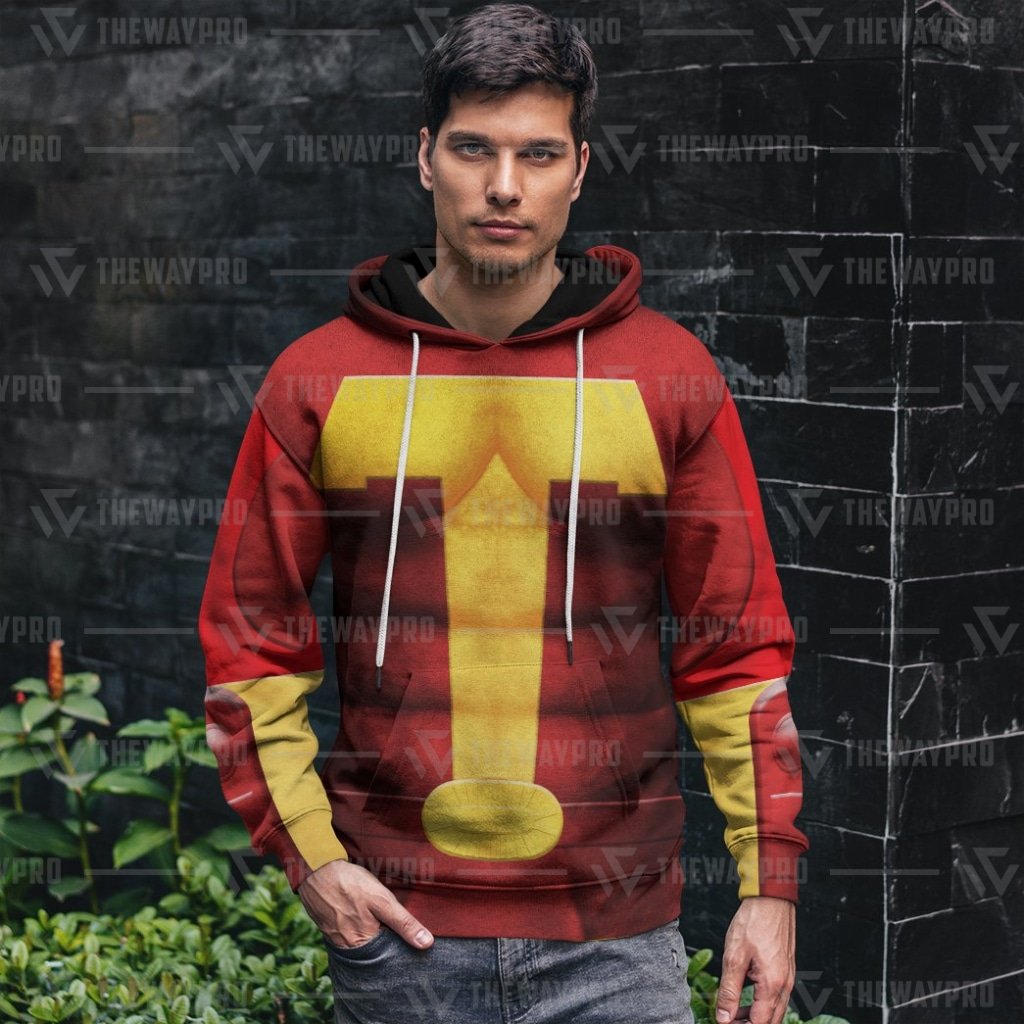Movie JATW Turbo Man Christmas 3D All Over Printed Hoodie