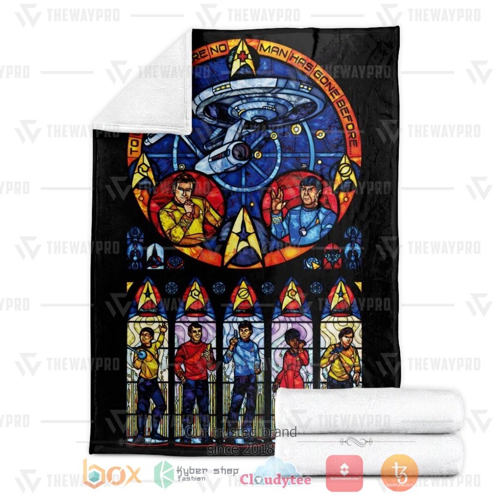 BEST Movie ST Stained Glass Soft Blanket 3 Movie ST Stained Glass Custom Soft Blanket 1 2
