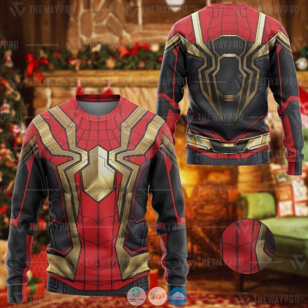 Movie Superhero SM NWH Integrated Suit Christmas Sweater