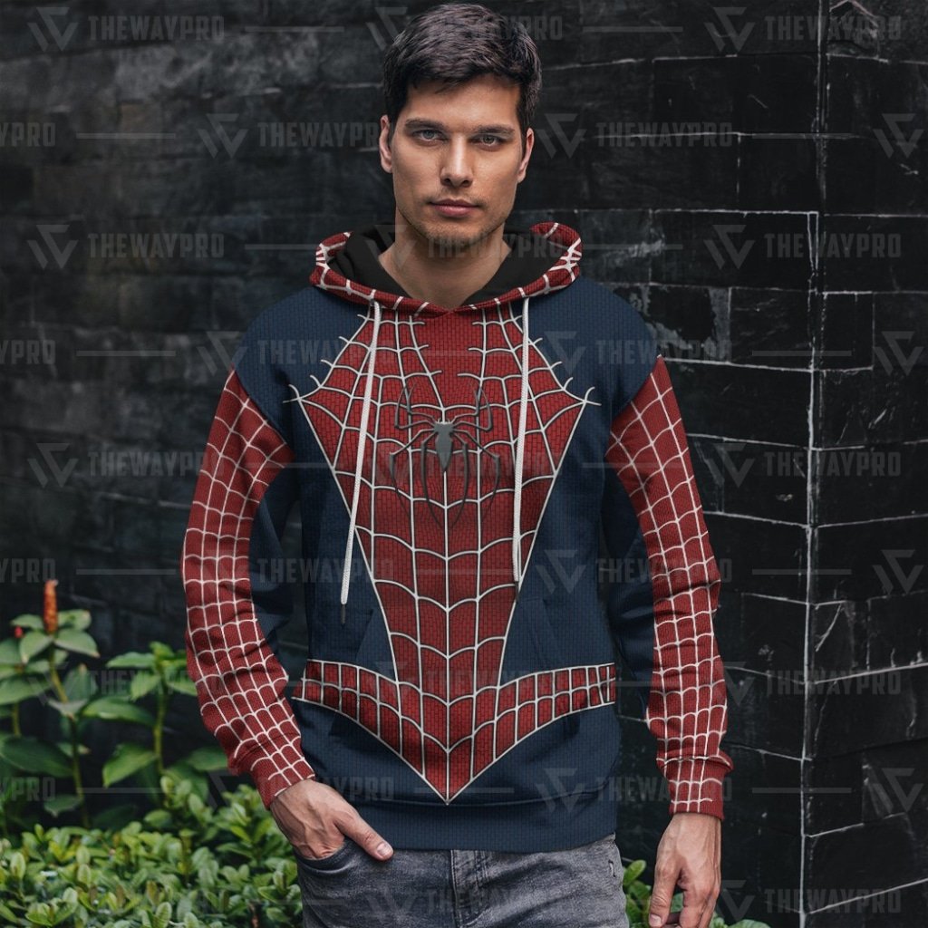 Movie Superhero Spider V3 Raimi 3D All Over Printed Hoodie